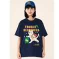 Gallery viewerに画像を読み込む, 【Funkyapeシリーズ】★Tシャツ★ 6color トップス 半袖 レディース コットン 猫 ねこ ネコ 猫柄 黒 青 緑 赤
