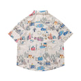 Load image into Gallery viewer, Very popular item [BEAT BOY series]★China style shirt★ Letter pattern Kanji short sleeve shirt Floral pattern shirt Print tops Unisex Men's ML XL 2XL
