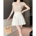 Load image into Gallery viewer, [SANMUZI Series]★China style skirt★Bottoms Mini length skirt Cute easy to match pleated skirt
