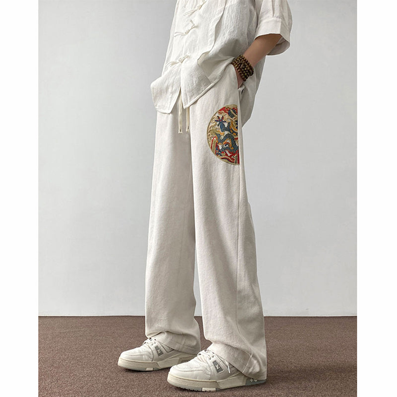 [Takashi Series] ★China style trousers★ 2color trousers, casual pants, bottoms, unisex, men's, large size