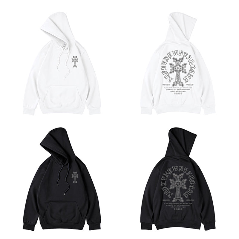 [MOYAN Series]★China style hoodie★ 8color tops Kanji letter pattern unisex men's large size