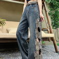 Load image into Gallery viewer, [HANMOYAN Series] ★Denim pants★ Pants Bottoms Butterfly Unique Women's Cute Easy to match
