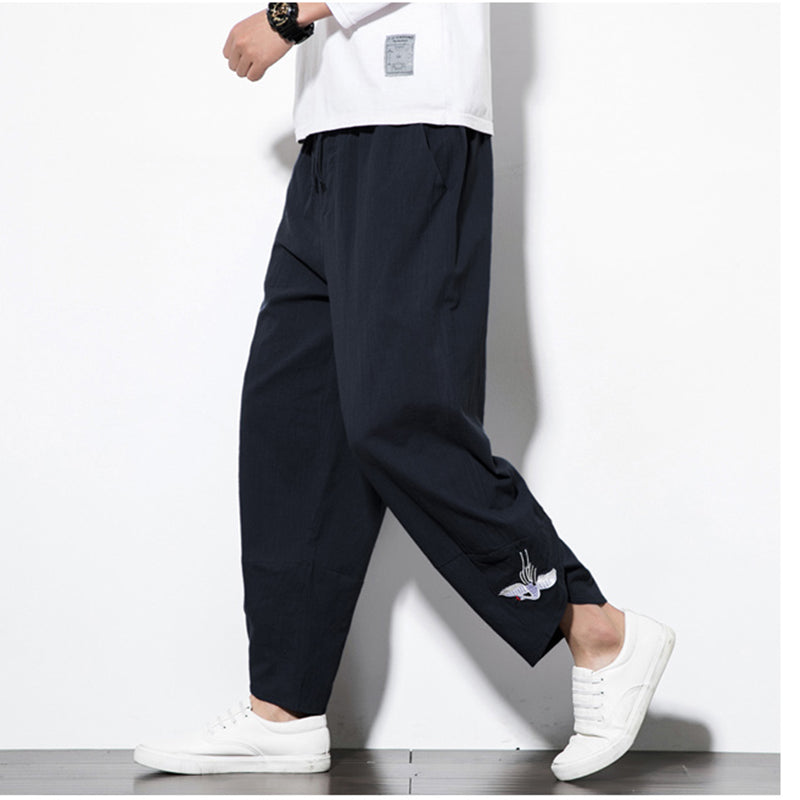 [BIGEMAN Series] ★Denim pants★ 2 colors Bottoms Unisex Men's Casual Simple Easy to match