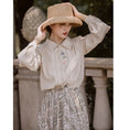 Load image into Gallery viewer, [XIMI Series]★Shirt★ Embroidered tops, long sleeve shirts, improve your temperament, date, commuting, office lady, easy to match
