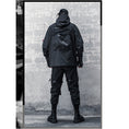 Load image into Gallery viewer, [WL Series] ★Jacket★ Outerwear with hood, unisex, men's casual, black, large pockets
