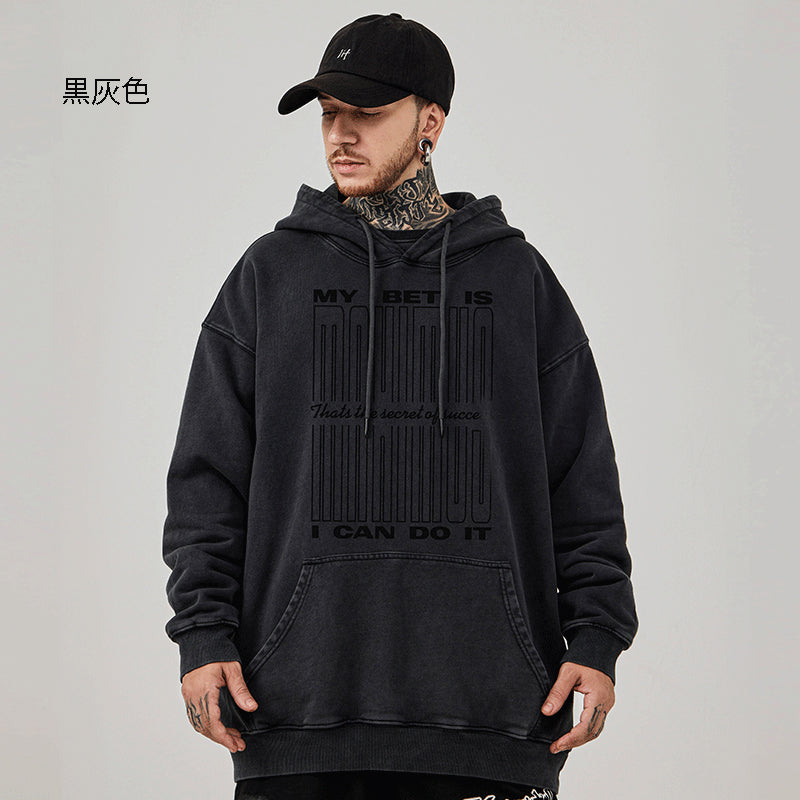 [MOYAN Series]★China style hoodie★ 8color tops Kanji letter pattern unisex men's large size