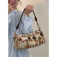 Load image into Gallery viewer, [DAZE & ERPANG series] ★Bag★ Check pattern, floral pattern, cute, date, commuting, OL, office, rectangular, improves temperament
