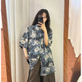 Load image into Gallery viewer, [UATONLINE Series] ★Shirt★ Tops, short sleeves, unisex, men's, openwork, floral pattern, summer clothing, loose fit
