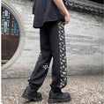 Load image into Gallery viewer, [PPG Series]★China Style Pants★ 2color Pants Bottoms Casual Pants Unisex Men's Large Size Switching Crane
