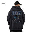 [MOYAN Series]★China style hoodie★ 8color tops Kanji letter pattern unisex men's large size