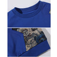 Load image into Gallery viewer, [BIGEMAN Series] ★Tops★ 2color Sweatshirt Unisex Men's Large Size Bear Bear Blue
