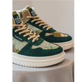 Load image into Gallery viewer, [KANHAI Series] ★Shoes★ 2 colors Shoes Men's Men's shoes Oil painting style Size 39-44 Green Navy
