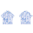 Load image into Gallery viewer, Very popular item [BEAT BOY series]★China style shirt★ Letter pattern Kanji short sleeve shirt Floral pattern shirt Print tops Unisex Men's ML XL 2XL
