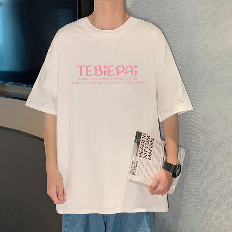 【TBPシリーズ】★Tシャツ★ 5color トップス 半袖 男女兼用 メンズ 大きいサイズ コットン 雪山 プリント