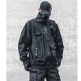 Load image into Gallery viewer, [WL Series]★Jacket★ Outerwear Unisex Men's Casual Unique Design Black Cool
