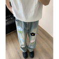 Load image into Gallery viewer, [HANMOYAN Series] ★Denim pants★ Pants Bottoms Butterfly Unique Women's Cute Easy to match
