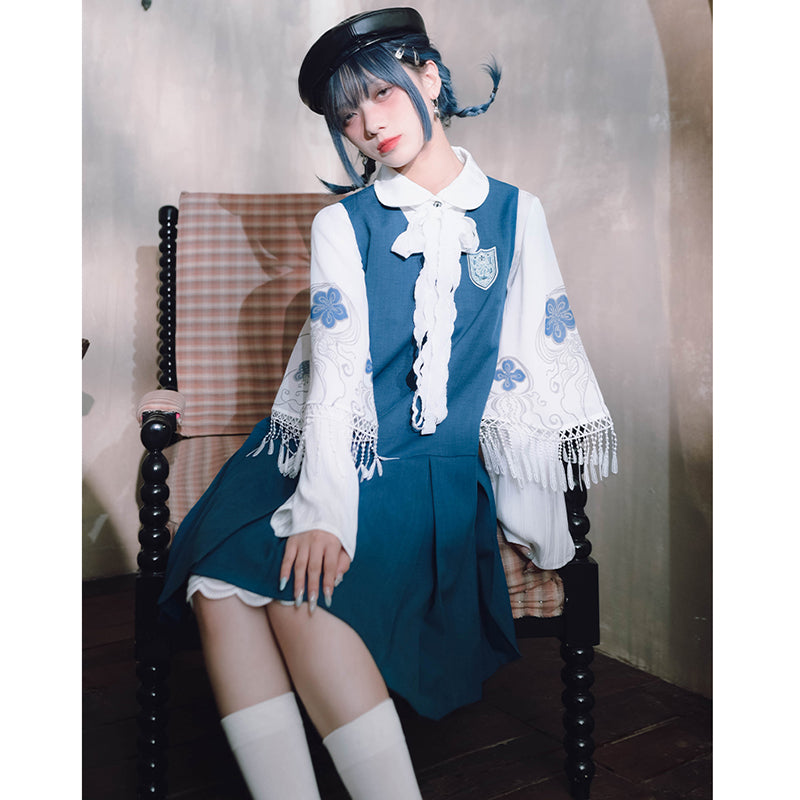 [Kokaisha---Butterfly Gin Series] ★Chinese-style top★ Happi coat, outerwear, unique, embroidered, butterfly, retro, easy to match