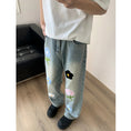 Load image into Gallery viewer, [HANMOYAN Series] ★Denim pants★ Pants Bottoms Butterfly Unique Women's Cute Easy to match
