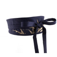 Load image into Gallery viewer, [JOSENBELT Series] ★China style belt★ 2color obi embroidery bamboo bamboo embroidery accessories easy to match black navy
