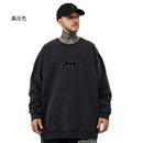 [MOYAN Series] ★Tops★ 5color Sweatshirt Unisex Men's Large Size Cotton Floral Pattern