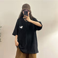 Gallery viewerに画像を読み込む, 【UATONLINEシリーズ】★Tシャツ★ 2color トップス 半袖 男女兼用 メンズ コットン 猫 ねこ ネコ
