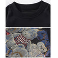 Load image into Gallery viewer, [BIGEMAN Series] ★Tops★ 3color Sweatshirt Unisex Men's Large Size Bear Bear Easy to match
