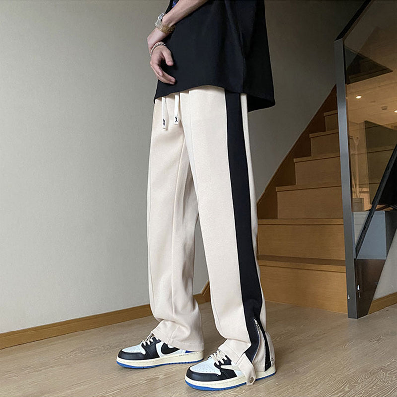 [YANDAN Series]★Casual pants★ 3color pants bottoms unisex men's large size color scheme