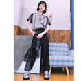 Load image into Gallery viewer, [Kogaisha---Purification Series] ★Chinese-style trousers★ Bottoms, trousers, casual pants, sports style, black
