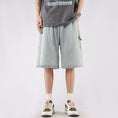 Load image into Gallery viewer, [XIHA Series] ★Shorts★ 3 colors Bottoms Shorts Unisex Men's Switching Black Beige Green
