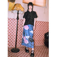 Load image into Gallery viewer, [Big Blue Dragon Series]★China style trousers★Bottoms Gaucho pants Loose Casual Black Black
