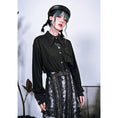 Load image into Gallery viewer, [Kokaisha---Butterfly Gin Series] ★Chinese-style top★ Happi coat, outerwear, unique, embroidered, butterfly, retro, easy to match
