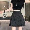 Load image into Gallery viewer, [SANMUZI Series]★China style skirt★Bottoms Mini length skirt Cute easy to match pleated skirt
