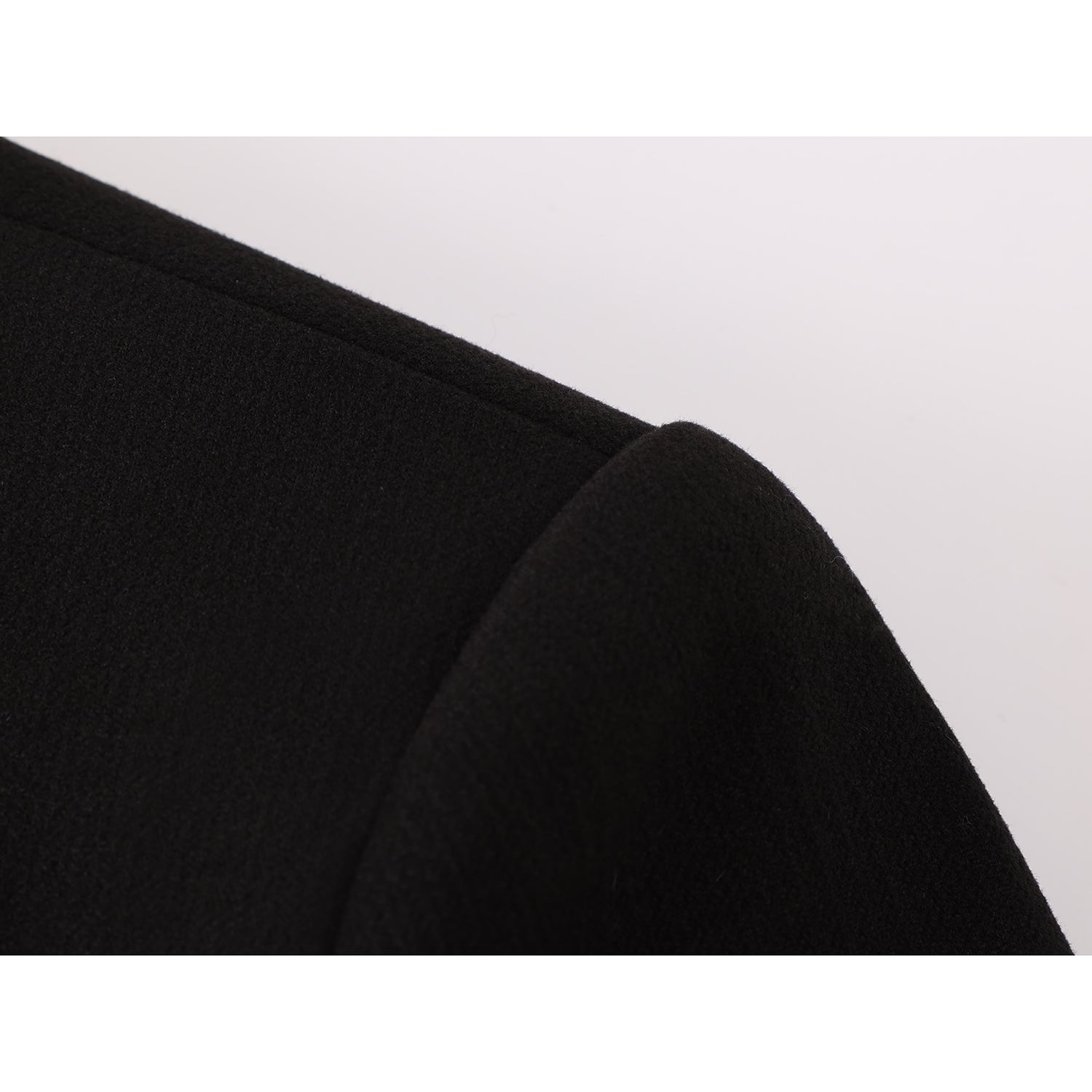 [LHSEN Series] ★Outer★ Stand neck Easy to match with design Black Black Improves temperament