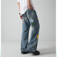 Load image into Gallery viewer, [HANMOYAN Series] ★Denim pants★ Pants Bottoms Butterfly Unique Women's Cute Easy to match
