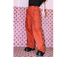 Load image into Gallery viewer, [Kokaisha Series] ★China style pants★ Chiffon gaucho pants Spring/Summer Loose Black Black SML XL
