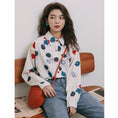 Load image into Gallery viewer, [UATONLINE Series] ★Shirt★ Tops, short sleeves, unisex, men's, openwork, floral pattern, summer clothing, loose fit
