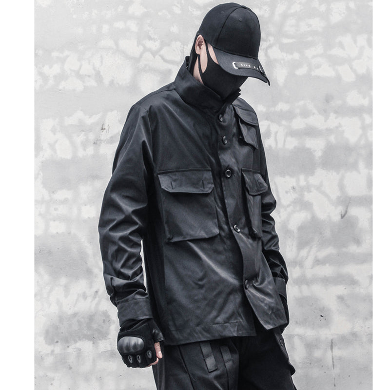 [WL Series]★Shirt Jacket★ Shirt Outer Jacket Tops Shirt Unisex Men's