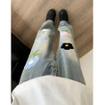 Load image into Gallery viewer, [HANMOYAN Series] ★Denim pants★ Pants Bottoms Butterfly Unique Women's Cute Easy to match
