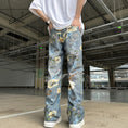 Load image into Gallery viewer, [HANMOYAN Series] ★Denim pants★ Pants Bottoms Butterfly Unique Women's Cute Easy to match
