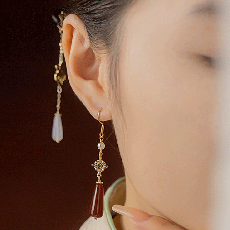 [YOUR EARS series] ★Earrings★ Pierced earrings or earrings Accessories Ladies Date Cute Fish tail