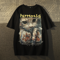 Load image into Gallery viewer, [SCS Series]★T-shirt★ 2color Tops Short Sleeve Unisex Men's Large Size Cotton Cat Cat Cat
