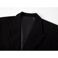 Load image into Gallery viewer, [LHSEN Series]★Outerwear★ Blazer Jacket Short Length Women's Fashion Black Black
