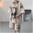 Load image into Gallery viewer, [WUSHE Series] ★Chinese style set up★ 3 colors Shirt + shorts Unisex Men's Large size Cool
