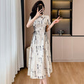 Load image into Gallery viewer, [QIANYUANXI Series] ★Chinese-style dress★ Improved Chinese dress, ink-wash pattern, cute, for dates and weddings
