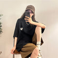 Gallery viewerに画像を読み込む, 【UATONLINEシリーズ】★Tシャツ★ 2color トップス 半袖 男女兼用 メンズ コットン 猫 ねこ ネコ
