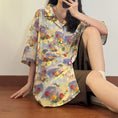 Load image into Gallery viewer, [UATONLINE Series] ★Shirt★ Tops, short sleeves, unisex, men's, openwork, floral pattern, summer clothing, loose fit
