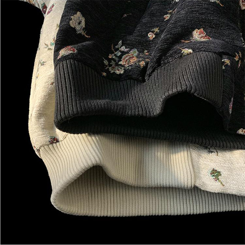 [BENGE Series]★Outerwear★ 2color Jacket Floral Pattern Ladies Casual Easy to Match