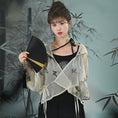 Load image into Gallery viewer, [Daiseiryuu 4 Series] ★Chinese-style tops★ Outerwear, shirts, long-sleeved shirts, sun protection, Chinese clothing, gray
