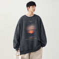 Load image into Gallery viewer, [MOYAN Series] ★Tops★ 5color Sweatshirt Unisex Men's Large Size Cotton Floral Pattern
