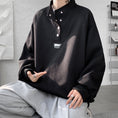 Load image into Gallery viewer, [OLS Series] ★Tops★ 3color long sleeve tops sweatshirt unisex men's large size simple casual
